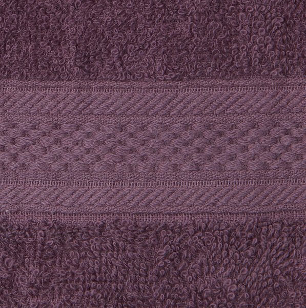 Handtuch UPPSALA 50x90 dunkelviolett