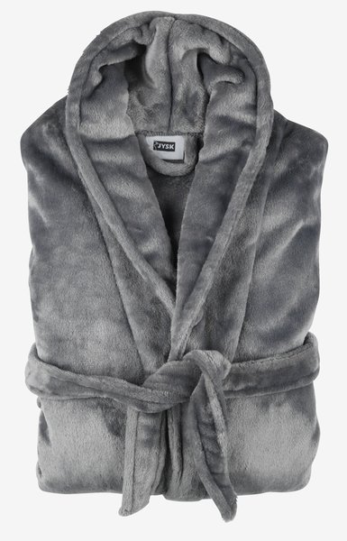 Bathrobe LERUM S/M dark grey