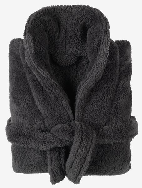 Bathrobe SIMRIS S/M anthracite