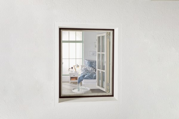 Zanzariera NYORD 130x150 cm per finestra marrone