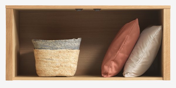 Alzata per armadio HUGGET 96x43 cm rovere