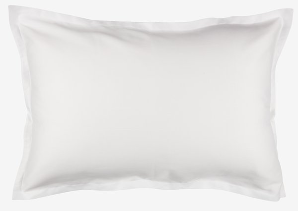 Federa SALLY Raso di cotone 50x70/75 cm bianco