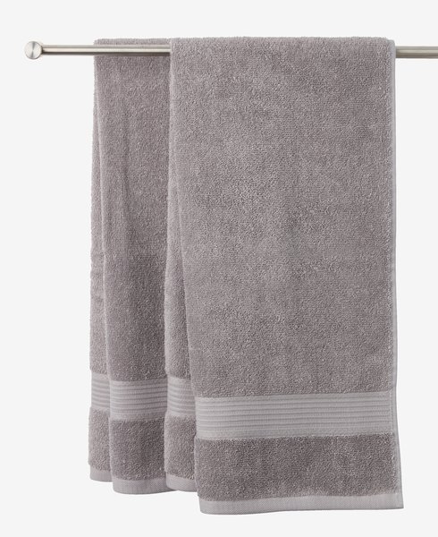 Bath sheet KARLSTAD 100x150 grey