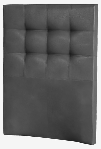 Tête de lit 90x125 H50 TISSÉ Noir-01