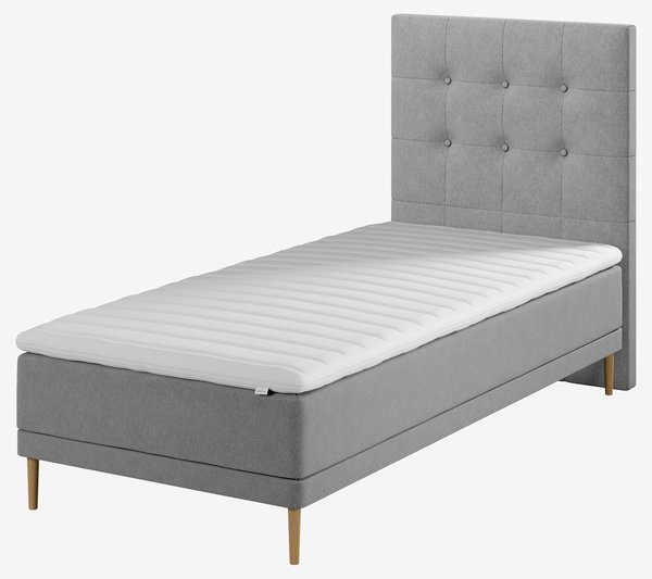 Sänggavel 90x124cm NISA grå-23