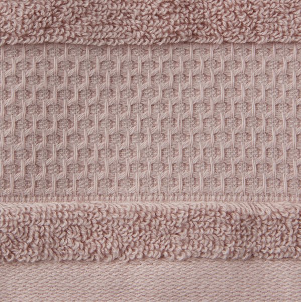 Serviette de toilette NORA 50x100 rose poudré KRONBORG