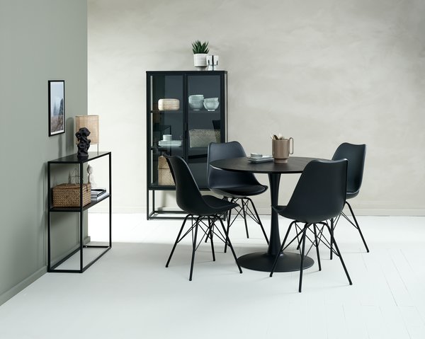 Konzol asztal VIRUM 26x80 fekete