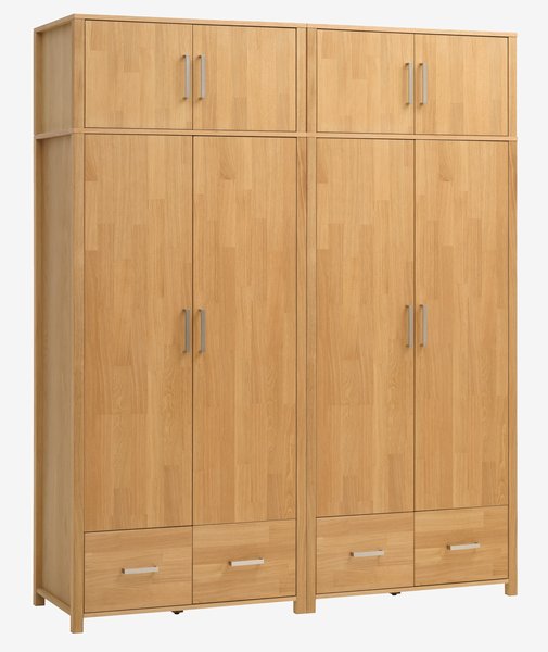 Alzata per armadio HUGGET 96x43 cm rovere