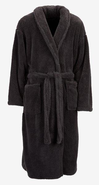 Bathrobe SIMRIS S/M anthracite