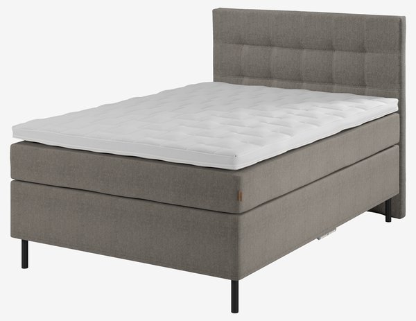 Sommier tapissier 140x200cm REIPA GC110 gris-21 LATEX