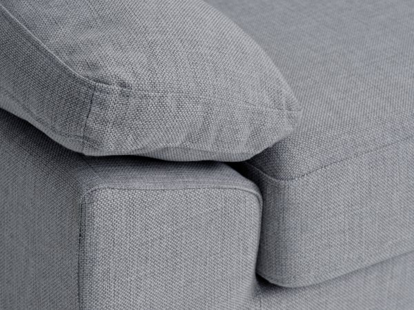 Sofa m/sjeselong GEDVED lys grå