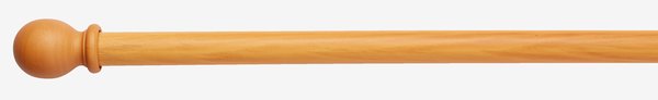 Curtain pole wood 150cm 28mm pine