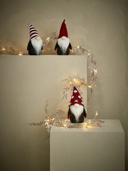 Lutin de Noël BOND H17cm a/feutre assorti
