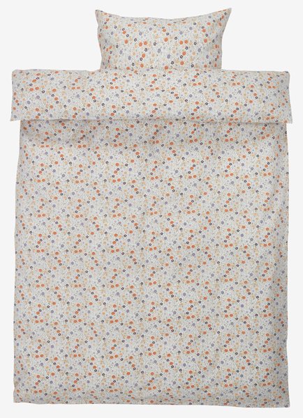 Completo copripiumino Seersucker ALICIA 155x220cm multicolor