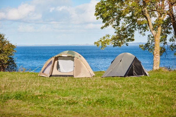 Zelt SVARTSKOG 4 Personen grün/beige