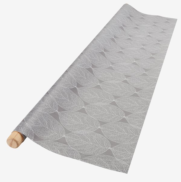 Voskovaný obrus STRANDARVE 140 cm sivá