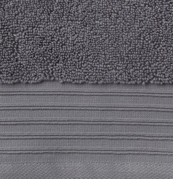 Asciugamano da bagno SORUNDA 70x140 cm grigio KRONBORG
