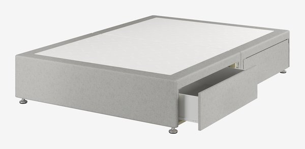 Divan base GOLD D10 4 Drawer Double Grey-49