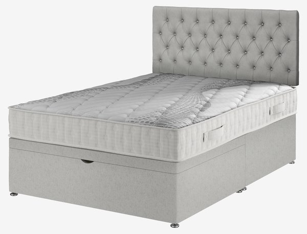 Headboard H70 BUTTONS Double Grey-49