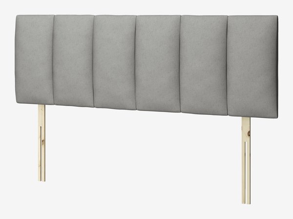 Headboard H50 STITCHED Super King Grey-49