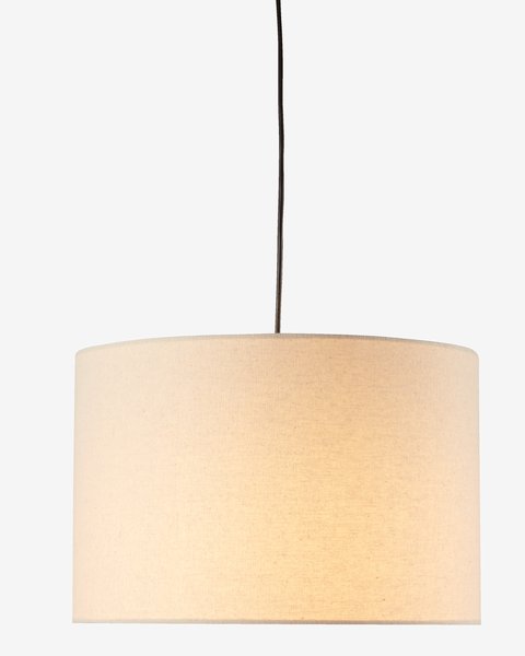 Lampa wisząca KRISTOF Ś35xW23cm naturalny