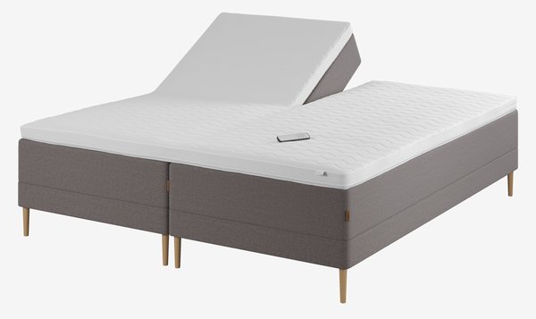 Elevationsseng 180x200 GOLD E50 Comfort+ Grå-21