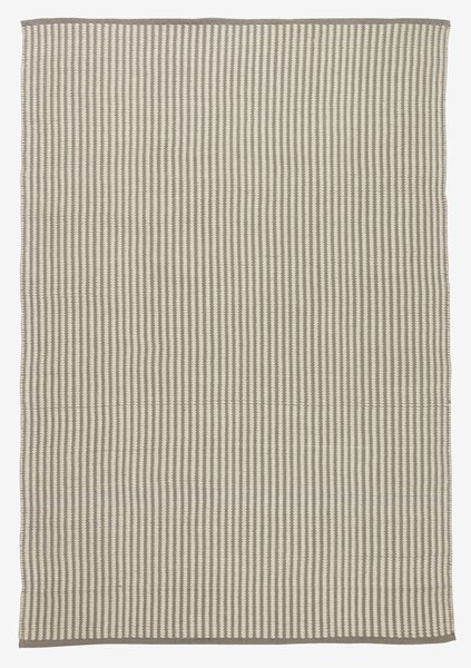 Tapis SVARTAKS 140x200 blanc/gris