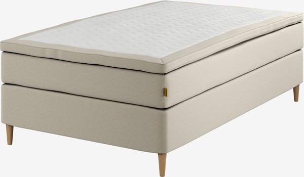 Boxspring 120x200 GOLD C75 latex zand-91