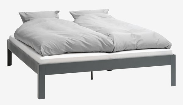 Estructura de cama KILDEN 180x200 gris