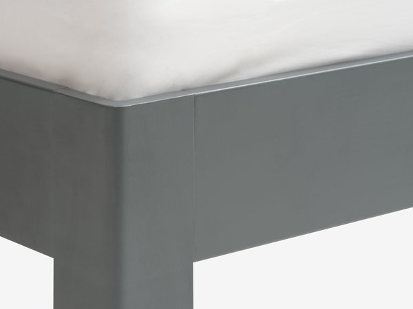 Struttura letto KILDEN 180x200 cm grigio scuro