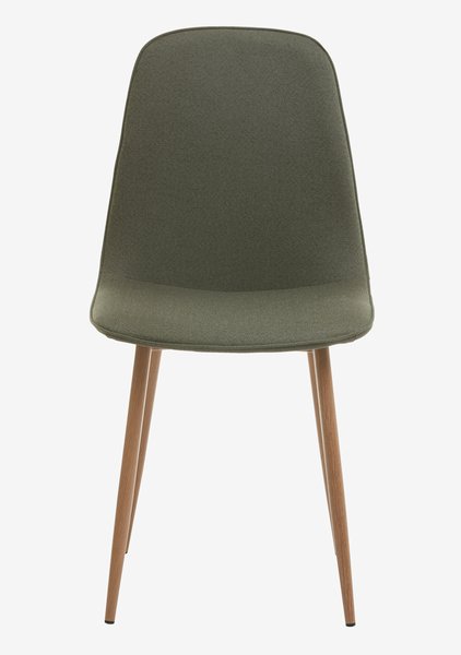 Jídelní židle BISTRUP olivová/dub
