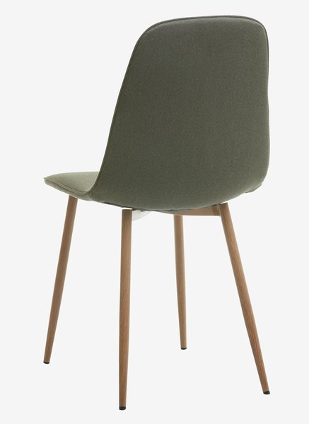 Jedálenská stolička BISTRUP olivová/dub