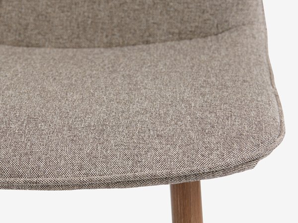 Silla de comedor BISTRUP arena/roble