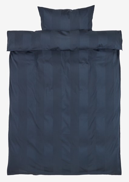 Påslakanset BARBO Satin 150x210 mörkblå