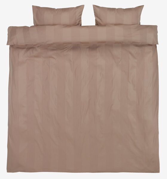 Duvet cover set BARBO Sateen King sand