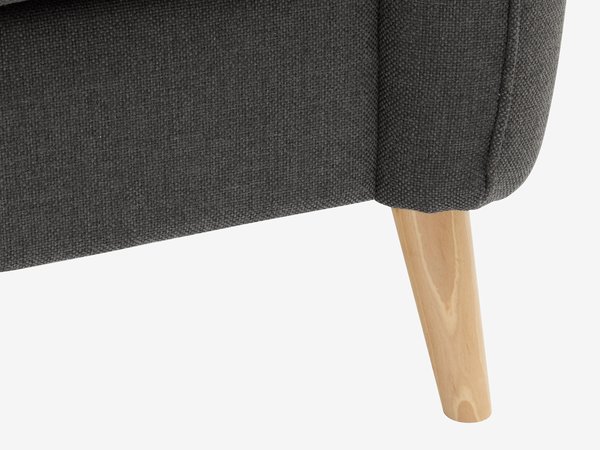 Fauteuil AARHUS donkergrijs