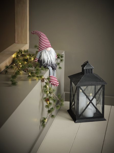 Lantern PULKA W23xL23xH40cm with LED