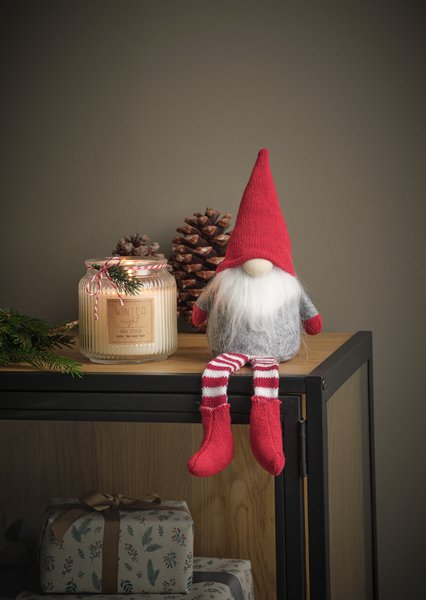 Christmas elf MOLDAVIT H30cm red