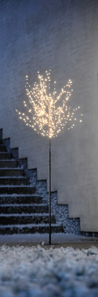 LED light tree ALBIT H200cm with 400 LED and timer