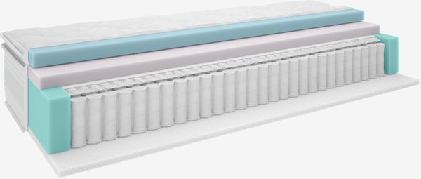 Spring mattress 180x200cm BORGA GS105 DREAMZONE Super King