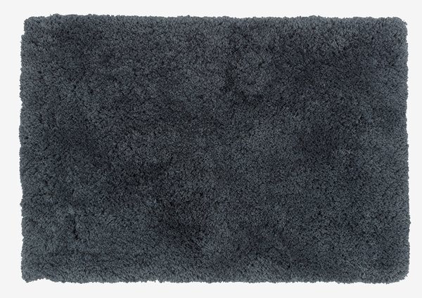 Tapis de bain SANDVIKEN 60x90cm gris microfibre