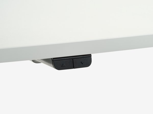 Höhenverstellbarer Schreibtisch SVANEKE 80x160 weiss