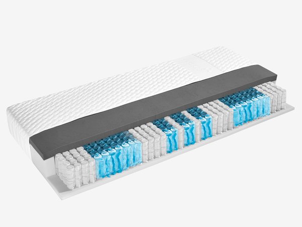 Matelas à ressorts 90x200cm SEMBELLA MELA S250 ferme