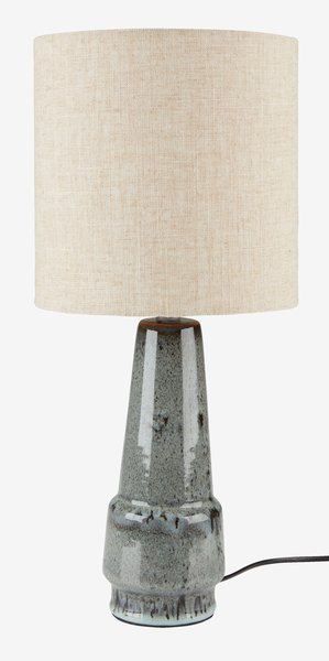 Lampada da tavolo VIGGO Ø21xH47 cm grigio
