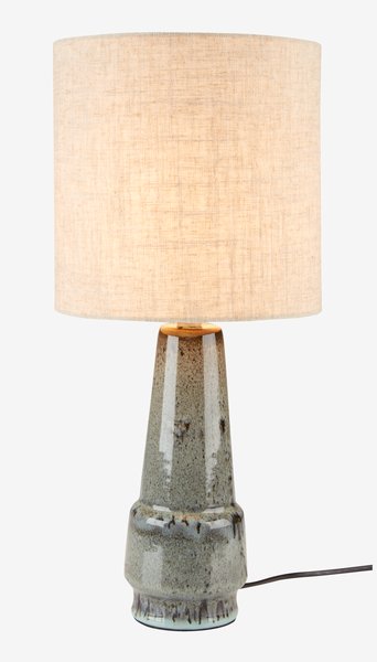 Bordslampa VIGGO Ø21xH47cm grå