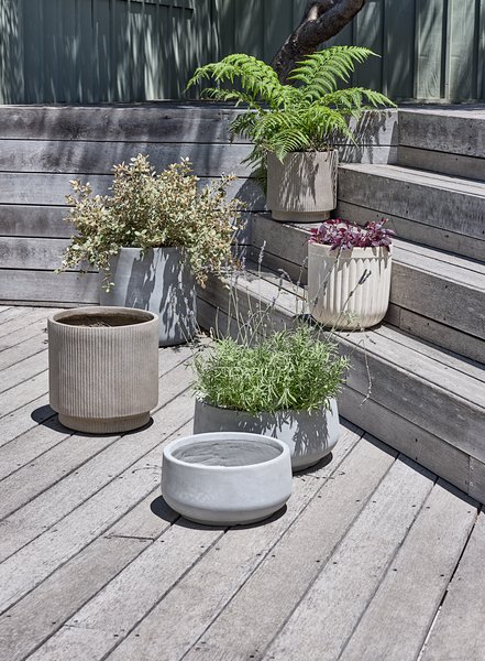 Garden planter FLUGA D42xH42 grey