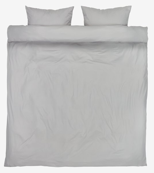 Duvet cover set KATE Micro Double grey