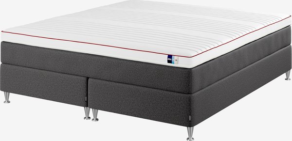 Boxspring 180x210 TEMPRAKON C250 grijs-47