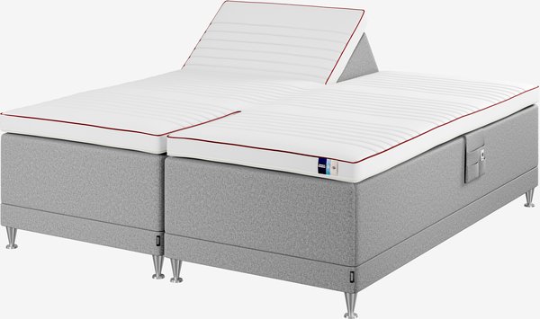 Elektrisch bed 180x200 TEMPRAKON E250 grijs-42