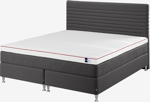 Boxspring 180x210 TEMPRAKON C250 grijs-47